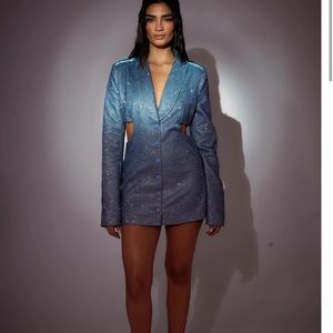 SLA THE LABEL HALLIE CUT OUT BLAZER DRESS